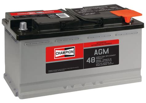 0Ω 7. . Champion agm battery group size h8